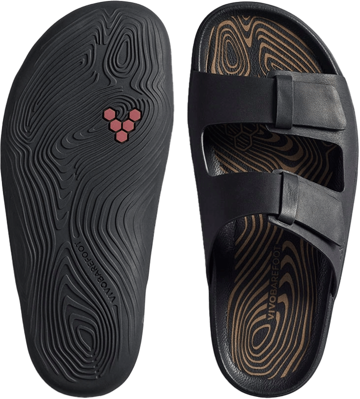 Vivobarefoot Men's Sensus Yin Slide Obsidian Vivobarefoot