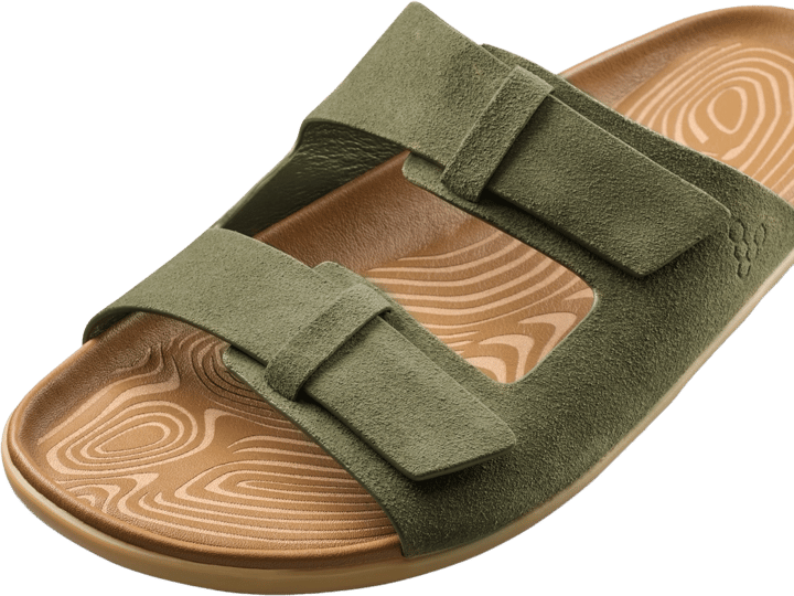 Vivobarefoot Men's Sensus Yin Slide Dark Olive Vivobarefoot