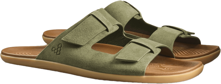 Vivobarefoot Men's Sensus Yin Slide Dark Olive Vivobarefoot