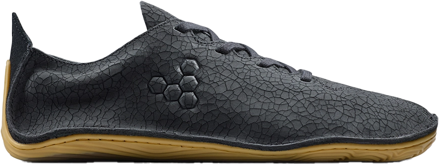 Obsidian cracked leather