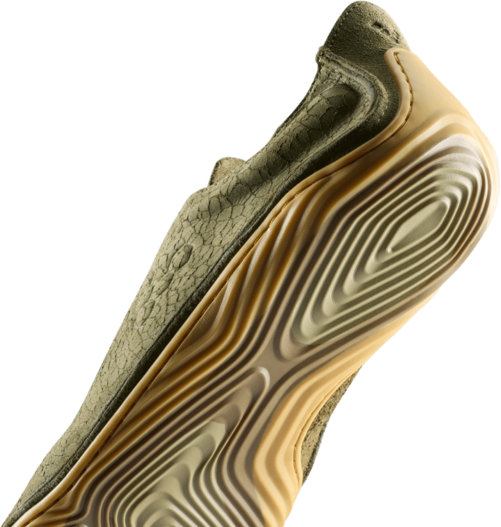 Vivobarefoot Men's Sensus II Dark Olive Cracked Leather Vivobarefoot