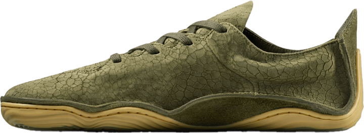 Vivobarefoot Men's Sensus II Dark Olive Cracked Leather Vivobarefoot