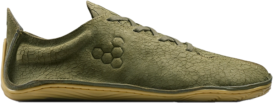 Vivobarefoot Men's Sensus II Dark Olive Cracked Leather Arkikengät 40