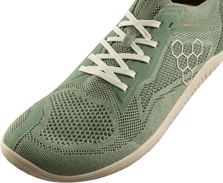 Vivobarefoot Women's Primus Lite Knit Natural Dusty Green Vivobarefoot