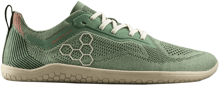Vivobarefoot Women's Primus Lite Knit Natural Dusty Green Vivobarefoot