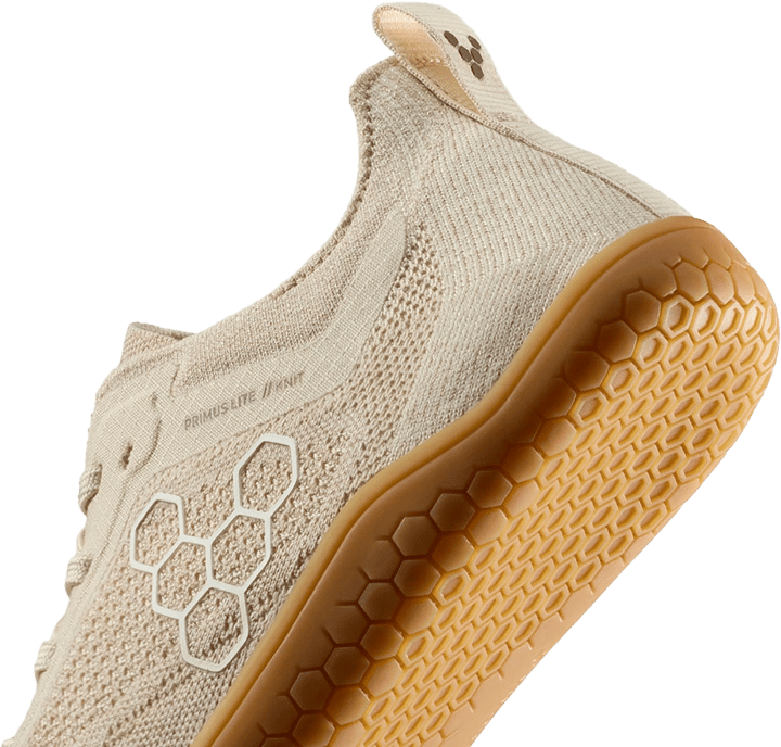 Vivobarefoot Men's Primus Lite Knit Natural Coconut Vivobarefoot