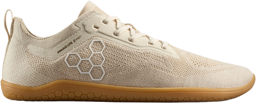 Vivobarefoot Women's Primus Lite Knit Natural Coconut