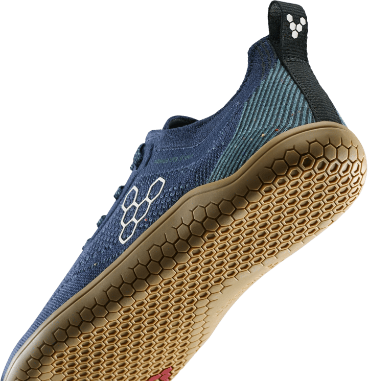 Vivobarefoot Men's Primus Lite Knit Natural Deep Ocean Vivobarefoot
