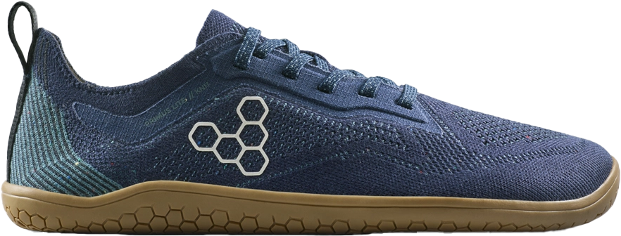 Vivobarefoot Women's Primus Lite Knit Natural Deep Ocean