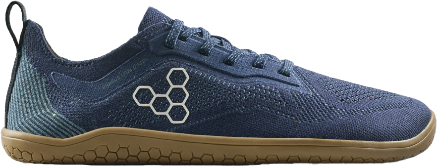 Vivobarefoot Men's Primus Lite Knit Natural Deep Ocean