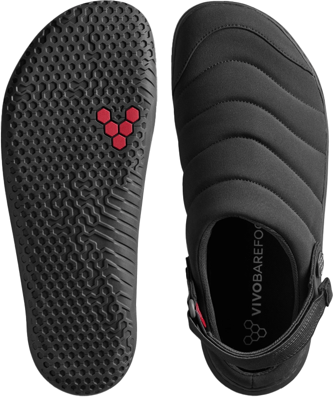 Vivobarefoot Men's Gobi Wavey Mule Textile Eclipse Vivobarefoot