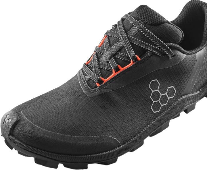 Vivobarefoot Women's Primus Trail Flow WP Eclipse/Molten Lava Vivobarefoot