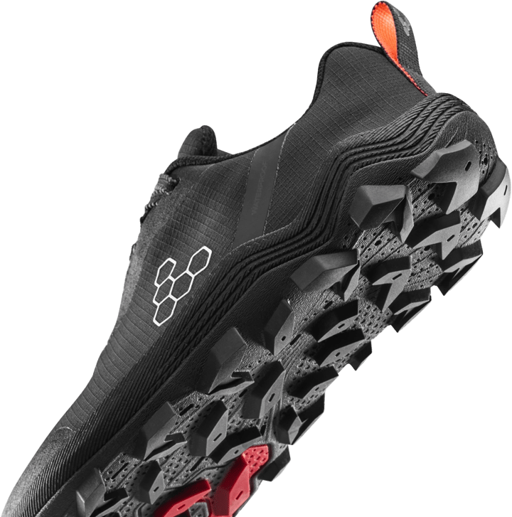Vivobarefoot Women's Primus Trail Flow WP Eclipse/Molten Lava Vivobarefoot
