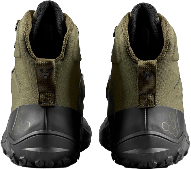 Vivobarefoot Men's Tracker Textile AT II Dark Olive Vivobarefoot