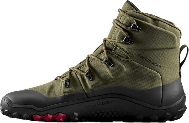 Vivobarefoot Men's Tracker Textile AT II Dark Olive Vivobarefoot