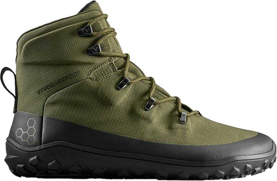 Vivobarefoot Men's Tracker Textile AT II Dark Olive