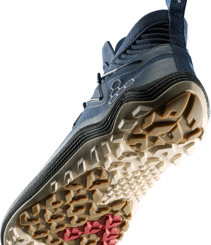 Vivobarefoot Men's Primus Trail Flow Mid II Deep Ocean Vivobarefoot