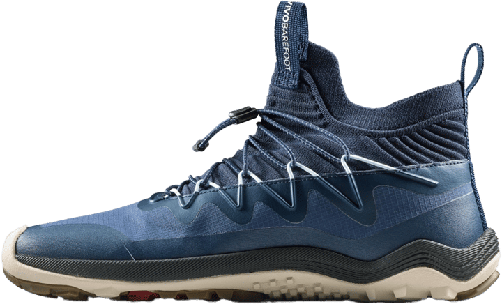 Vivobarefoot Men's Primus Trail Flow Mid II Deep Ocean Vivobarefoot