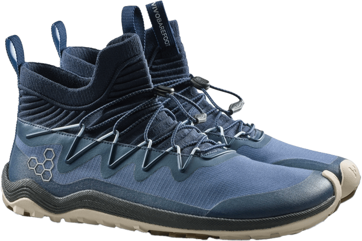 Vivobarefoot Men's Primus Trail Flow Mid II Deep Ocean Vivobarefoot
