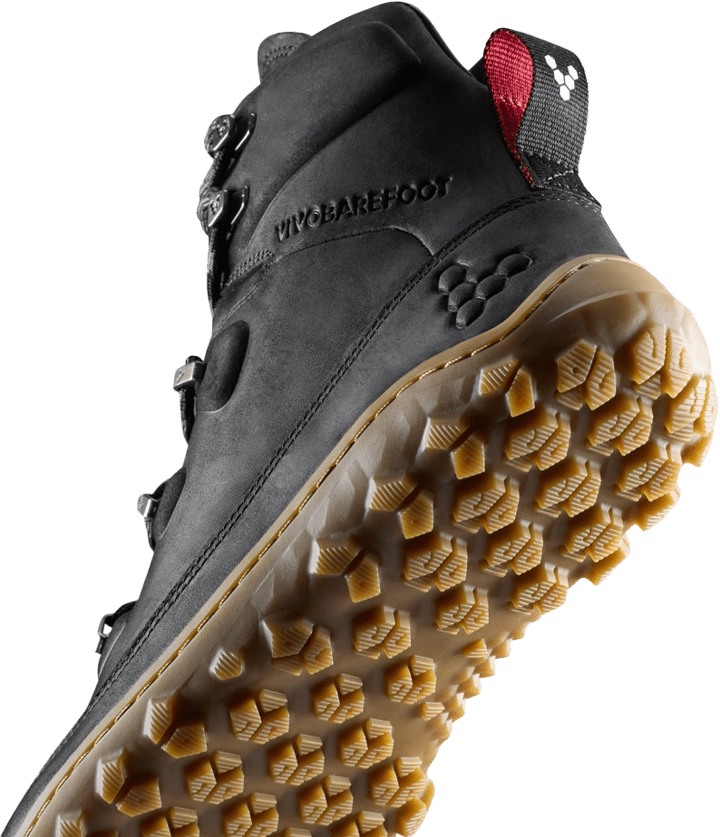 Vivobarefoot Men's Tracker Leather AT II Obsidian Vivobarefoot