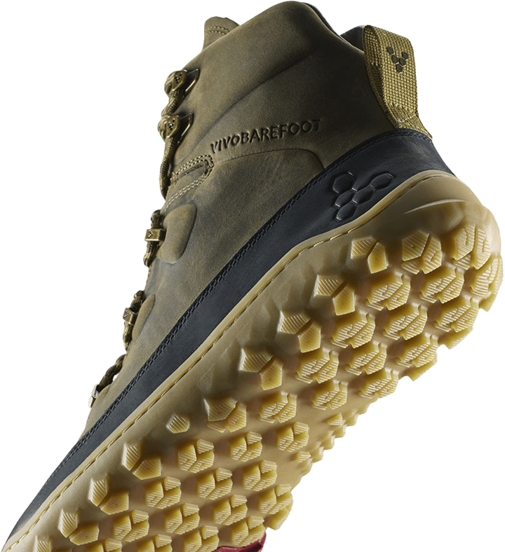 Vivobarefoot Men's Tracker Leather AT II Dark Olive Vivobarefoot