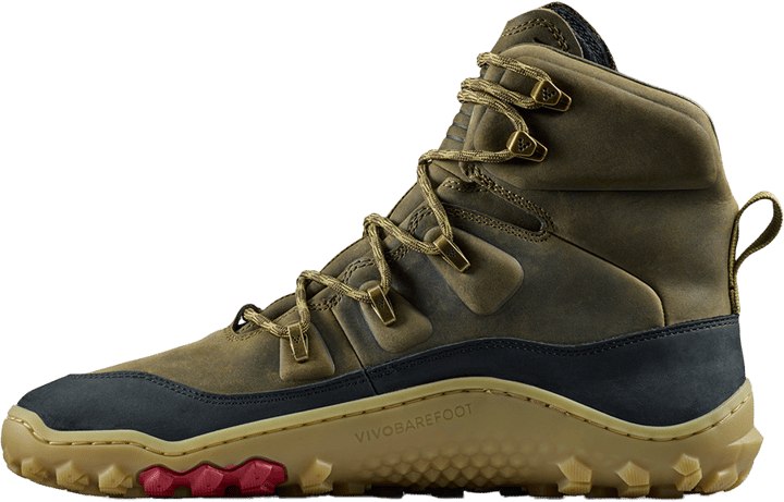 Vivobarefoot Men's Tracker Leather AT II Dark Olive Vivobarefoot