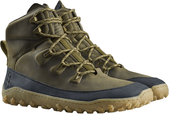 Vivobarefoot Men's Tracker Leather AT II Dark Olive Vivobarefoot
