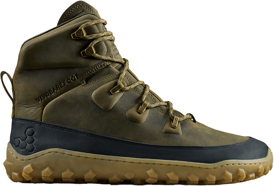 Vivobarefoot Men's Tracker Leather AT II Dark Olive