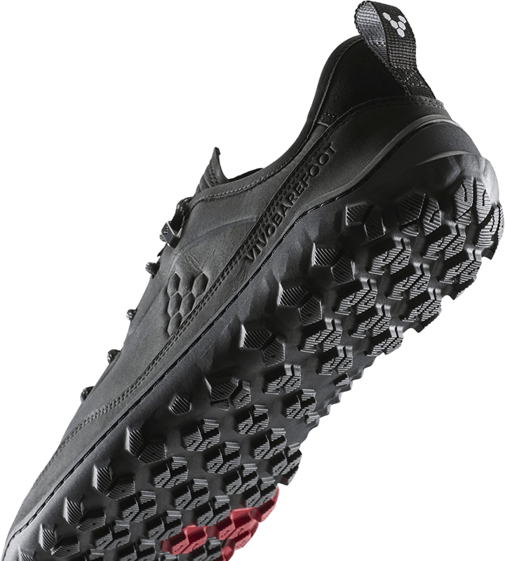Vivobarefoot Men's Tracker Leather AT Low II Obsidian Vivobarefoot