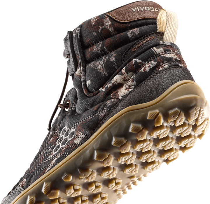 Vivobarefoot Men's Tracker Tova Mid Mole Print Vivobarefoot