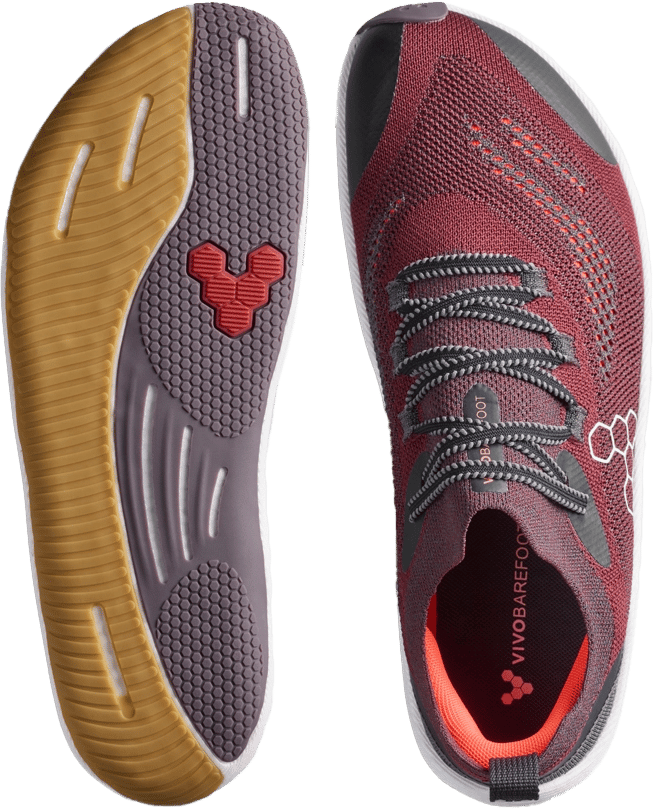 Vivobarefoot Women's Primus Flow Knit Chocolate Truffle Vivobarefoot