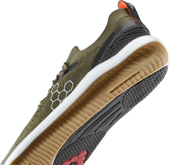 Vivobarefoot Men's Primus Flow Knit Dark Olive Vivobarefoot