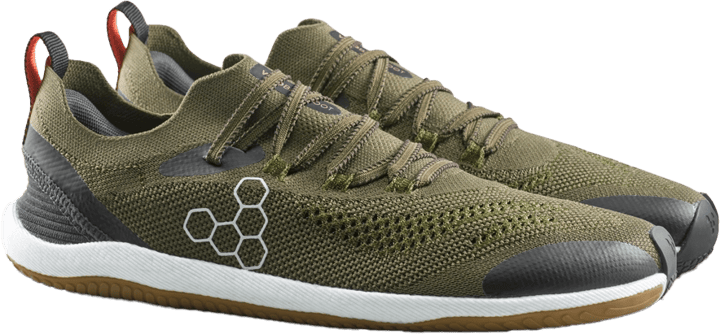 Vivobarefoot Men's Primus Flow Knit Dark Olive Vivobarefoot