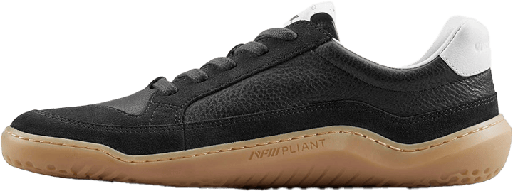 Vivobarefoot Men's Gobi II Sneaker Premium Leather Obsidian Vivobarefoot