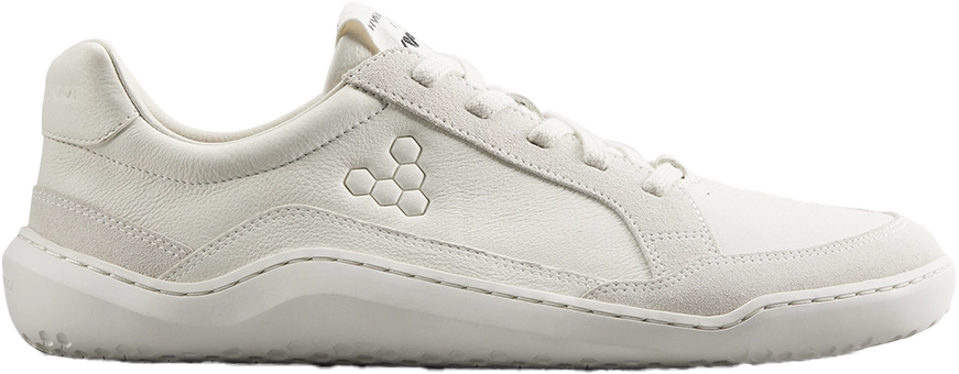 Vivobarefoot Men's Gobi II Sneaker Premium Leather Limestone Sneakers 43
