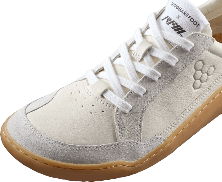 Vivobarefoot Men's Gobi II Sneaker Premium Leather Limestone Dusty Green Vivobarefoot