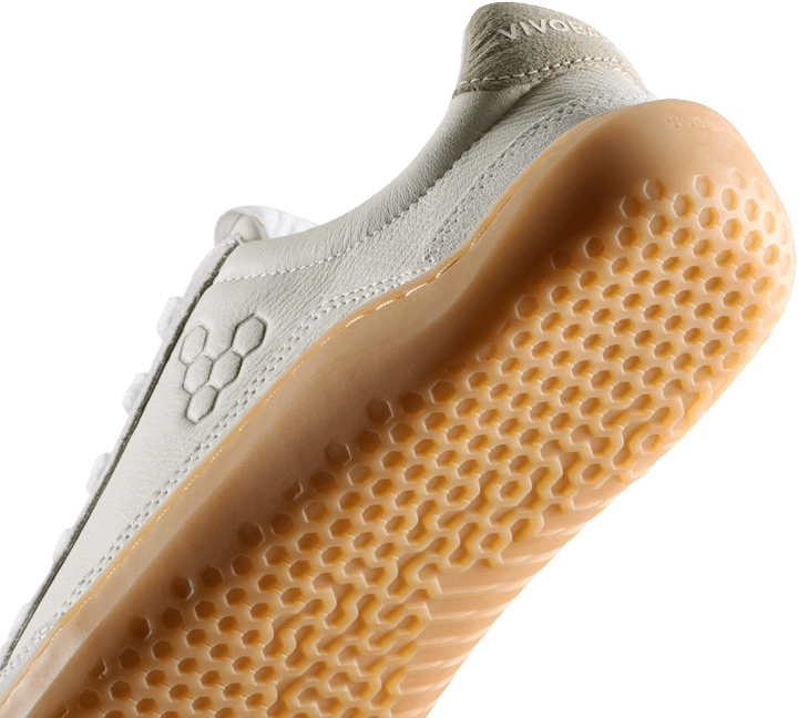 Vivobarefoot Men's Gobi II Sneaker Premium Leather Limestone Dusty Green Vivobarefoot