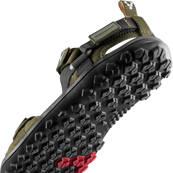 Vivobarefoot Women's Tracker Ora Sandal Dark Olive Vivobarefoot