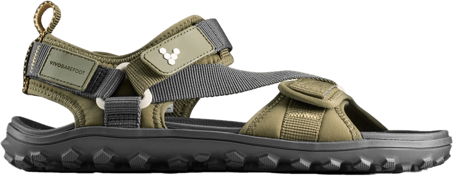 Vivobarefoot Men's Tracker Ora Sandal Dark Olive