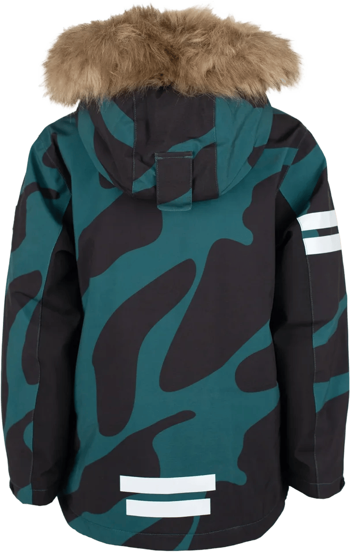 Lindberg Kids' Colden Jacket Dark Teal/black Lindberg