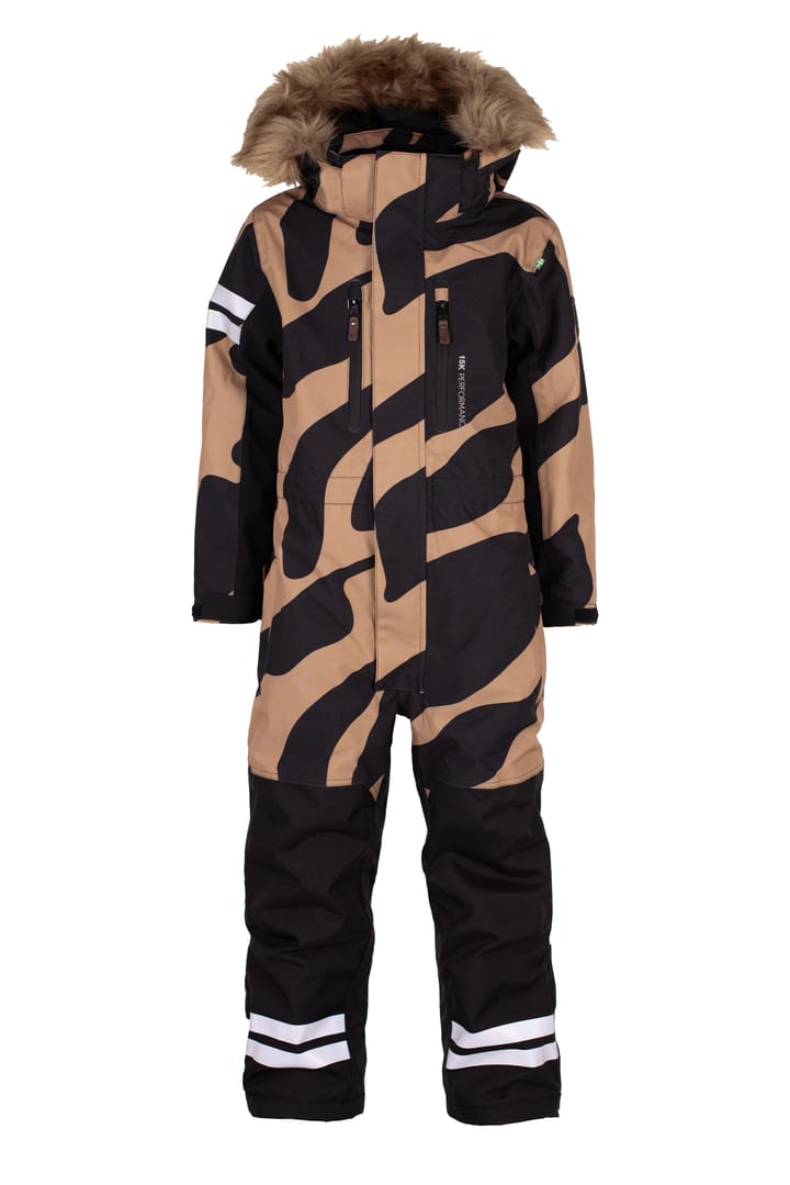 Lindberg Kids' Colden Overall Beige/black Lindberg