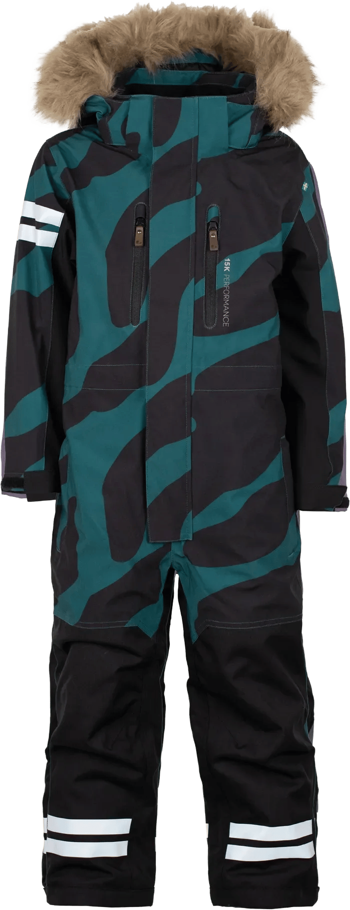 Lindberg Kids' Colden Overall Dark Teal/black Lindberg