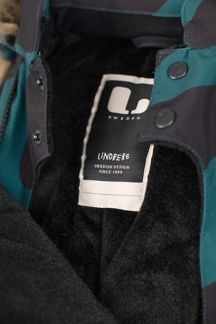 Lindberg Kids' Colden Baby Overall Dark Teal/black Lindberg