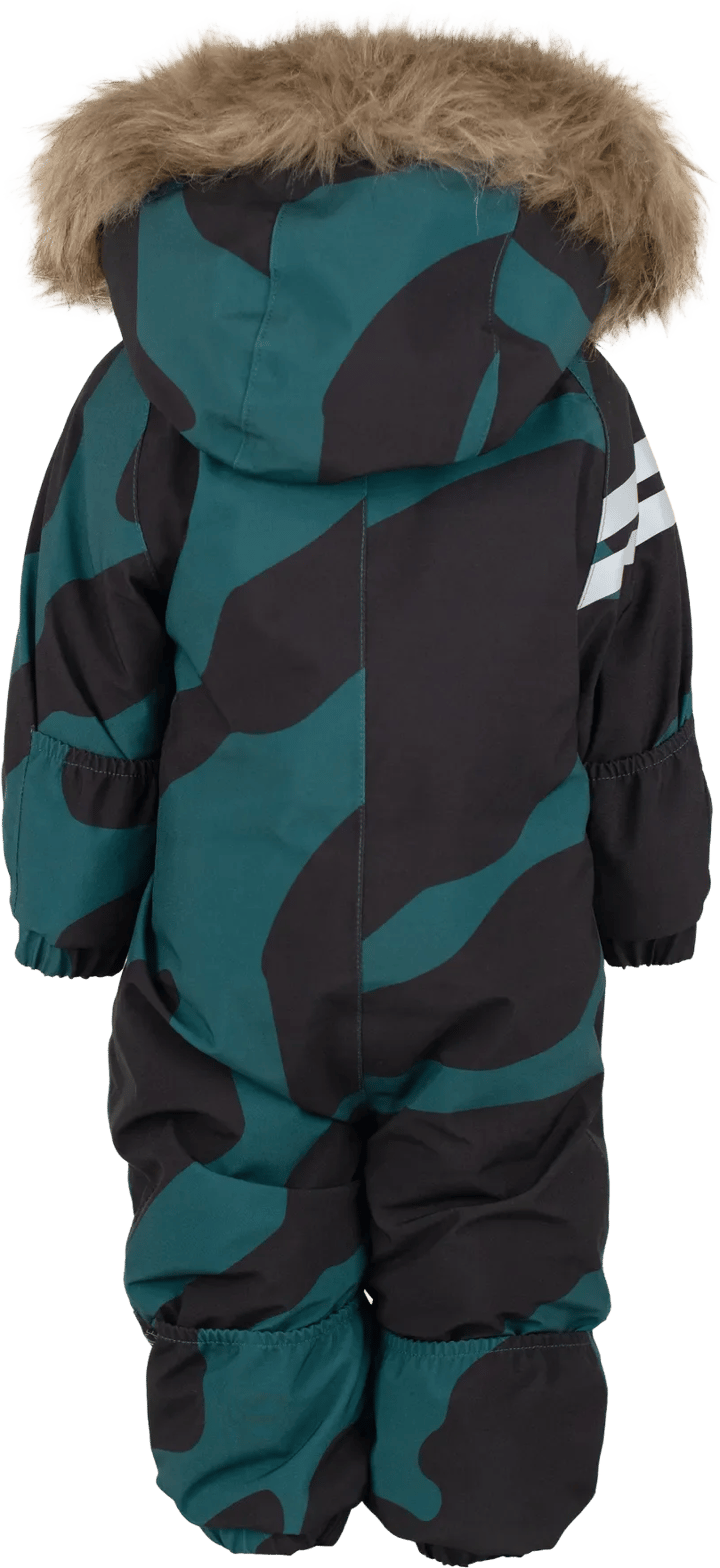 Lindberg Kids' Colden Baby Overall Dark Teal/black Lindberg
