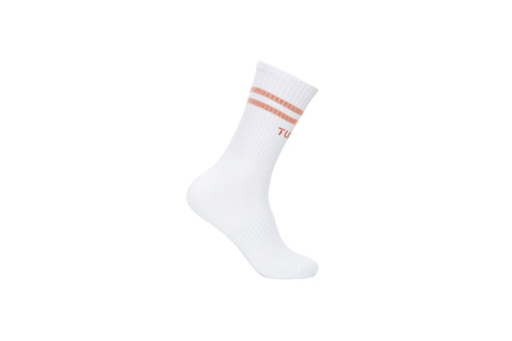 Tufte Wear Unisex Ribbed Crew Sock Melon Tufte Wear Tufte Wear Unisex Ribbed Crew Sock Melon Tufte Wear