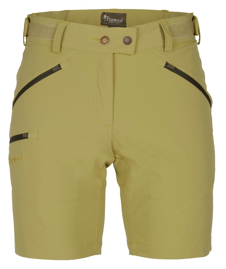 Pinewood Women's Abisko Light Stretch Shorts Golden Hay Pinewood