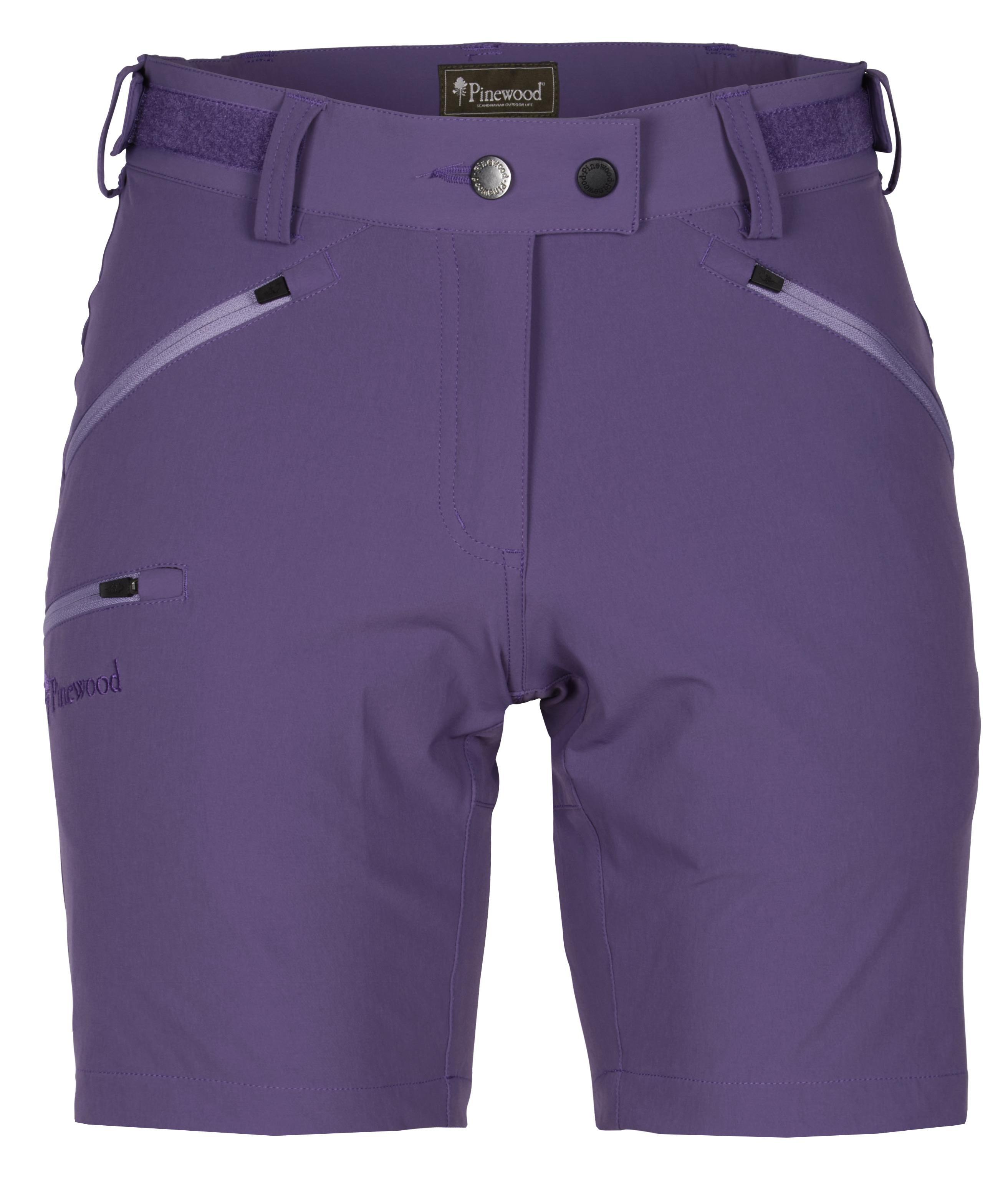 Pinewood Women's Abisko Light Stretch Shorts Lilac Friluftsshorts 42