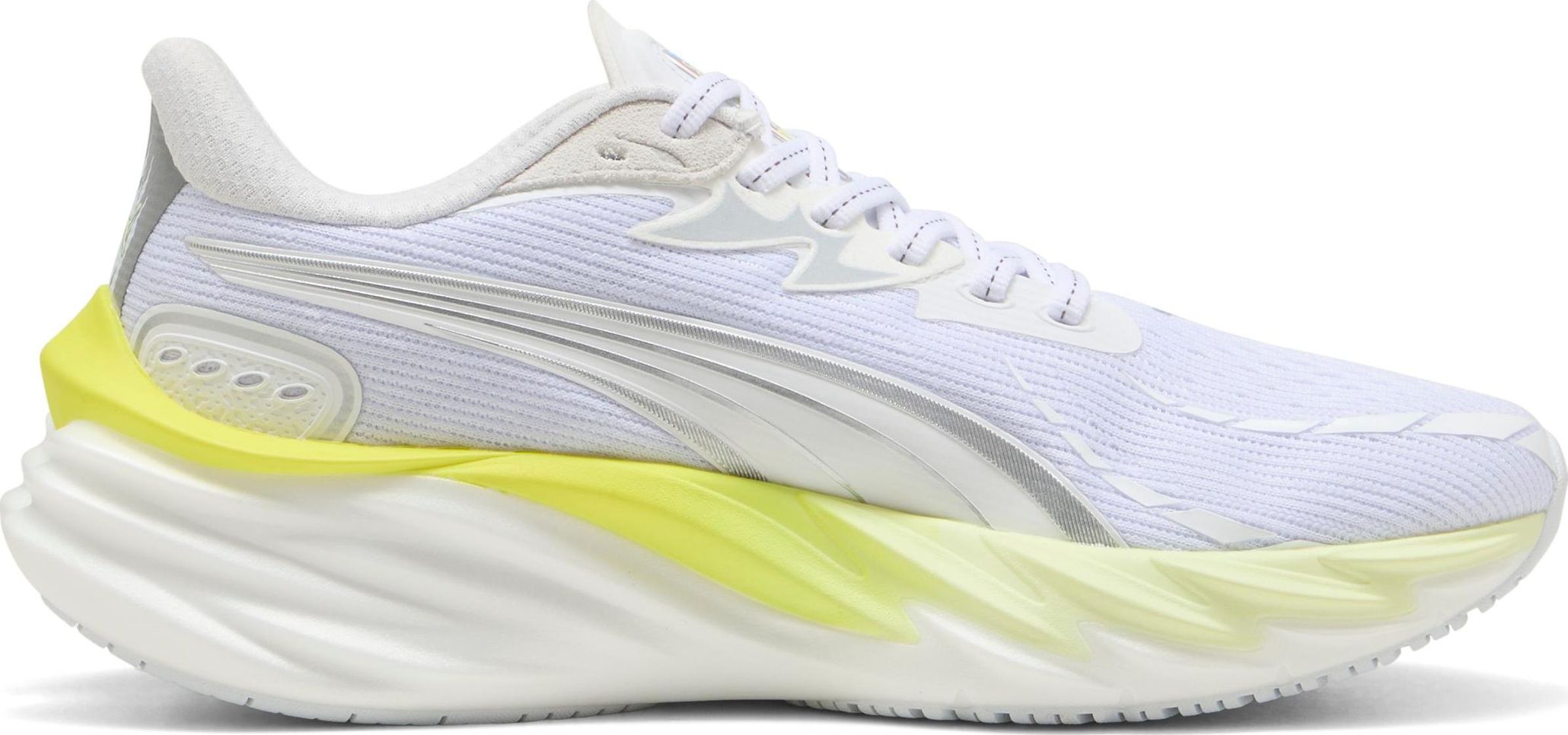 Puma Women's Velocity Nitro 4 Puma White-apple Spritz