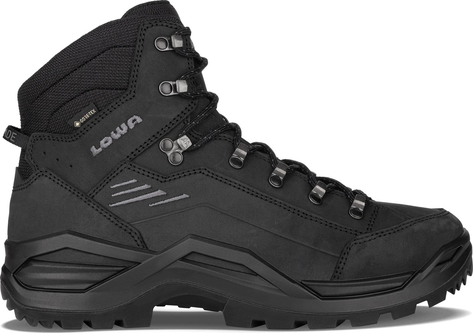 LOWA Men's Renegade Evo GORE-TEX Mid Wide Black