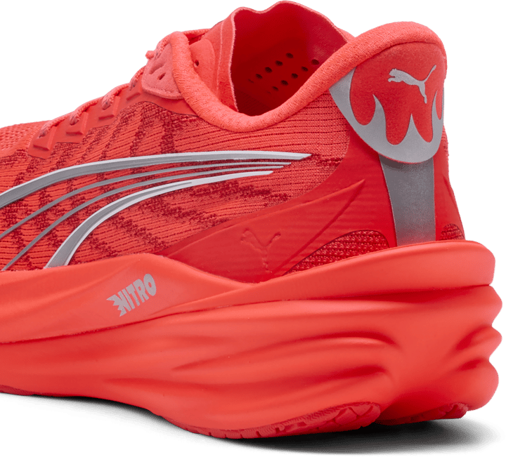 Puma Men's Deviate Nitro 4 Ultra Red-silver Puma